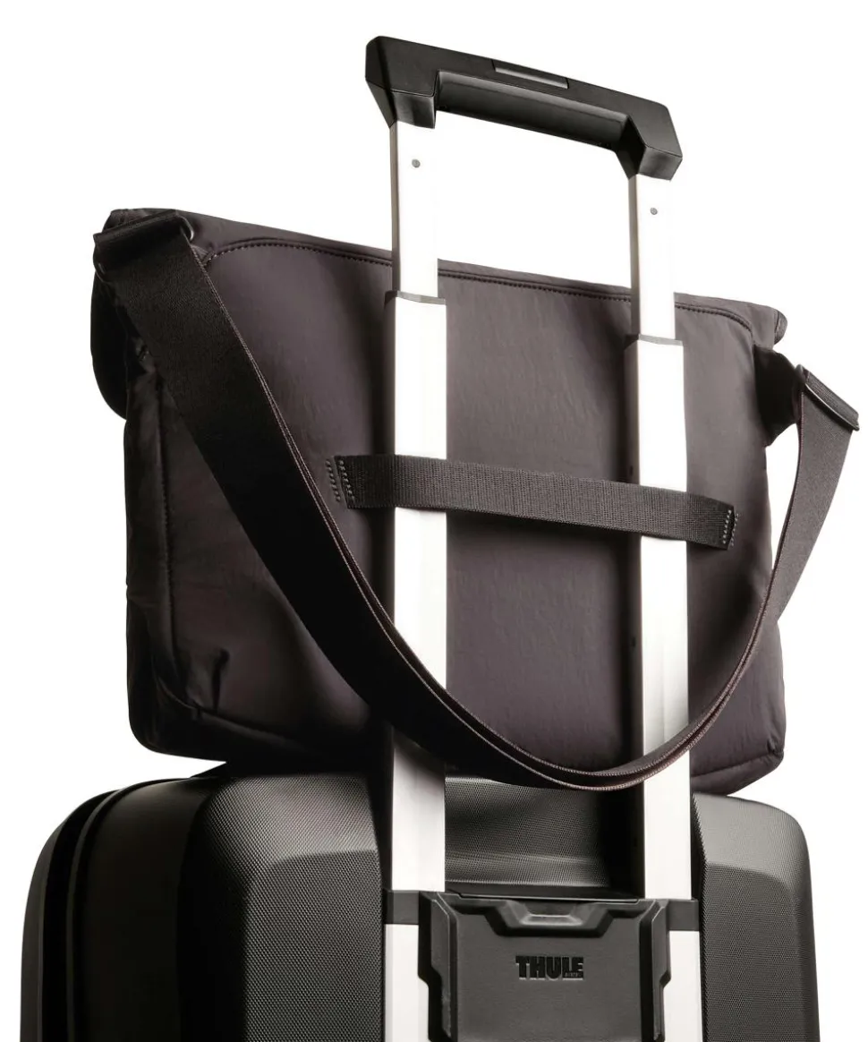 Cinch 12L Kuriertasche recyceltes Nylon schwarz