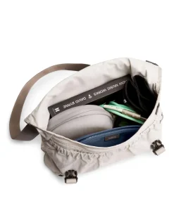 Cinch 12L Kuriertasche recyceltes Nylon elfenbein