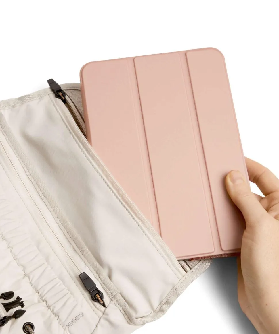 Cinch 6L Mini Kuriertasche recyceltes Nylon elfenbein