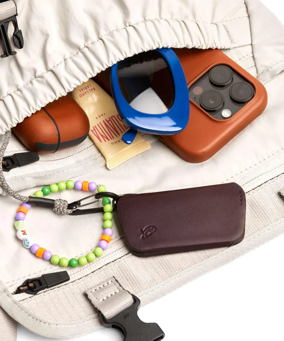 Cinch 6L Mini Kuriertasche recyceltes Nylon elfenbein