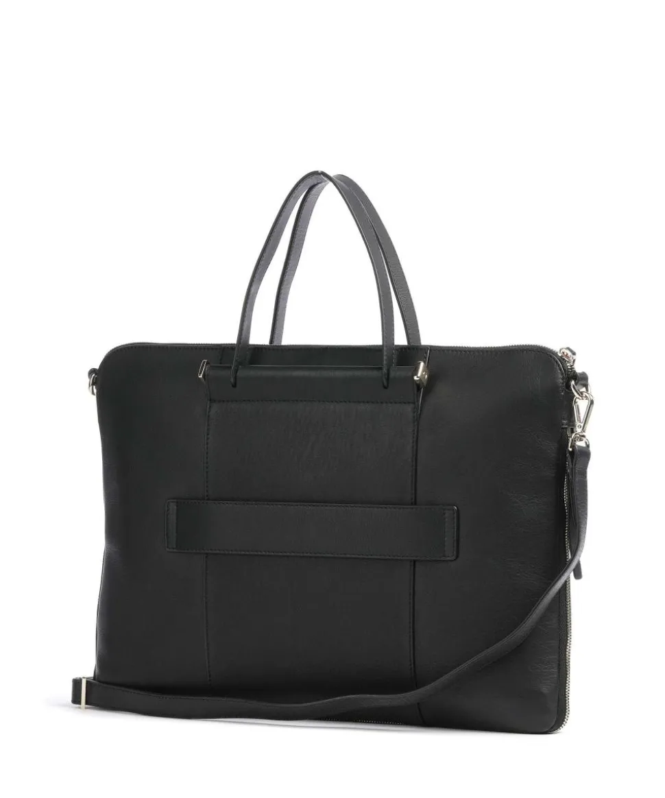 Circle Aktentasche 14″ fein genarbtes Rindsleder schwarz