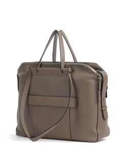 Circle Aktentasche 14″ fein genarbtes Rindsleder taupe