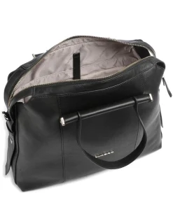 Circle Aktentasche 14″ genarbtes Leder schwarz