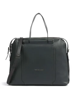 Circle Aktentasche 14″ genarbtes Leder dunkelgrün