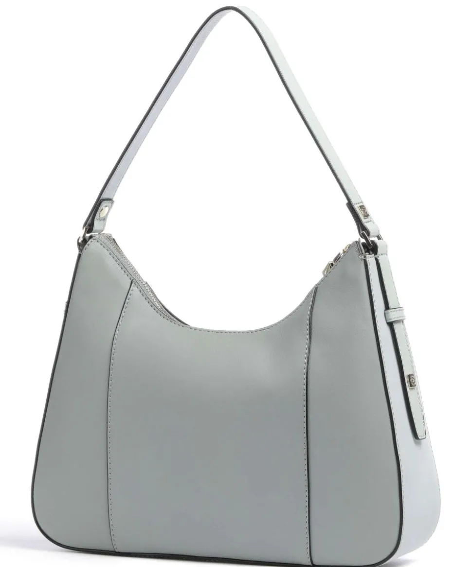 Circle Schultertasche fein genarbtes Rindsleder mintgrün