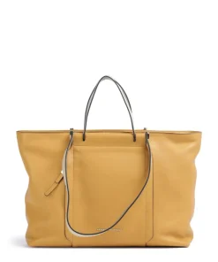 Circle Shopper 15″ fein genarbtes Rindsleder ocker