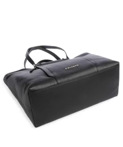 Circle Shopper 15″ fein genarbtes Rindsleder schwarz