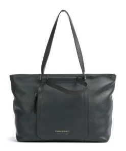 Circle Shopper 15″ fein genarbtes Rindsleder dunkelgrün