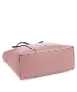 Circle Shopper 15″ fein genarbtes Rindsleder rosa