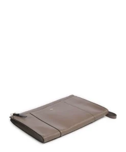 Circle Tablet-Hülle 10″ fein genarbtes Rindsleder taupe