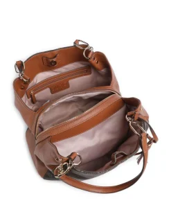 Cirry M Beuteltasche Lederimitat braun