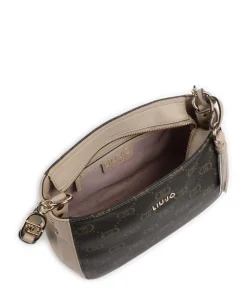 Cirry M Schultertasche Lederimitat beige/braun