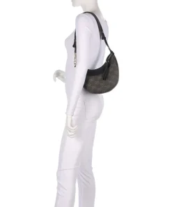 Cirry M Schultertasche Lederimitat schwarz