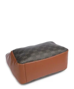 Cirry M Shopper Lederimitat braun