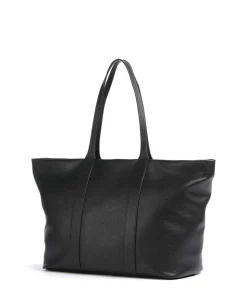 City Court Shopper genarbtes Rindsleder schwarz