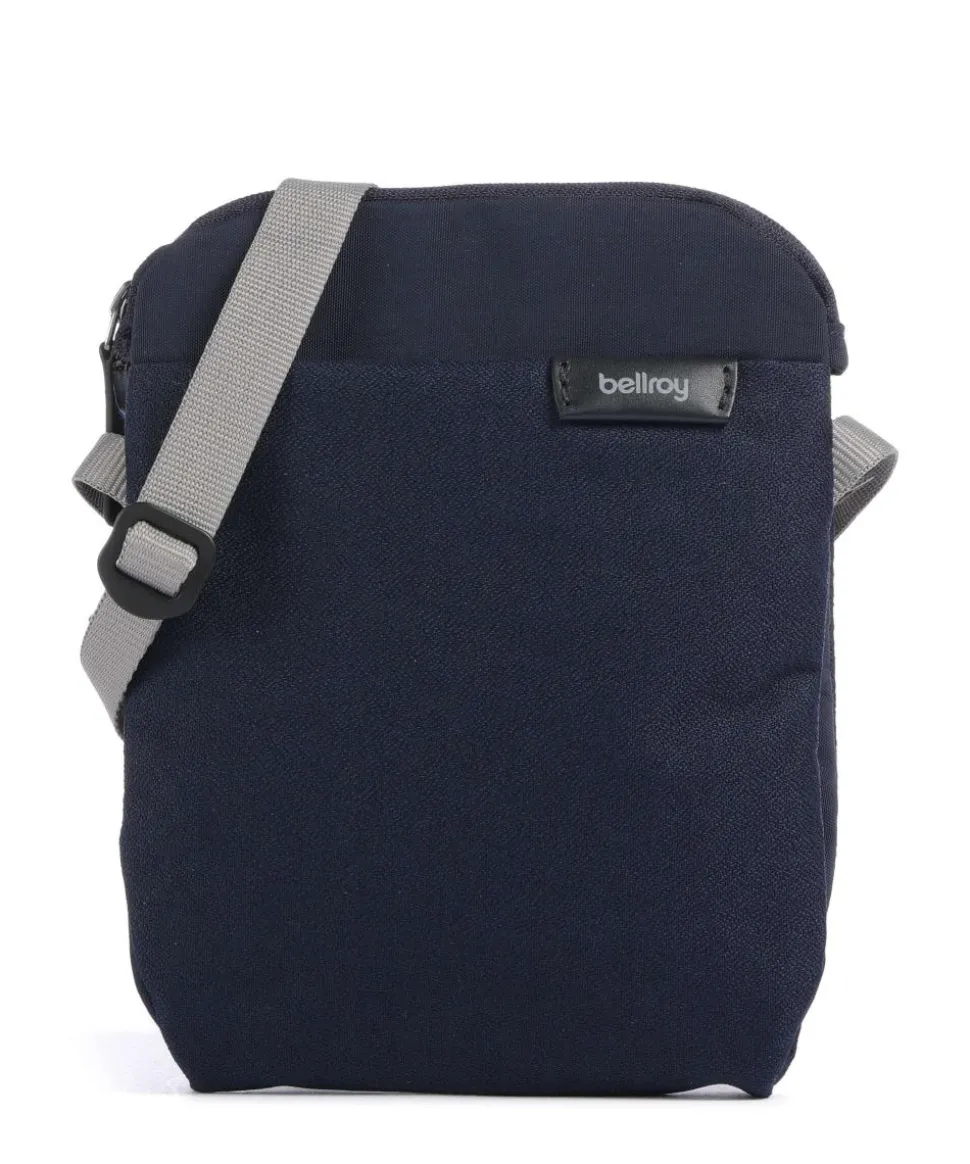 City Umhängetasche recyceltes Nylon navy