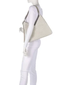 City-Beach-Repeat Schultertasche Bast natur