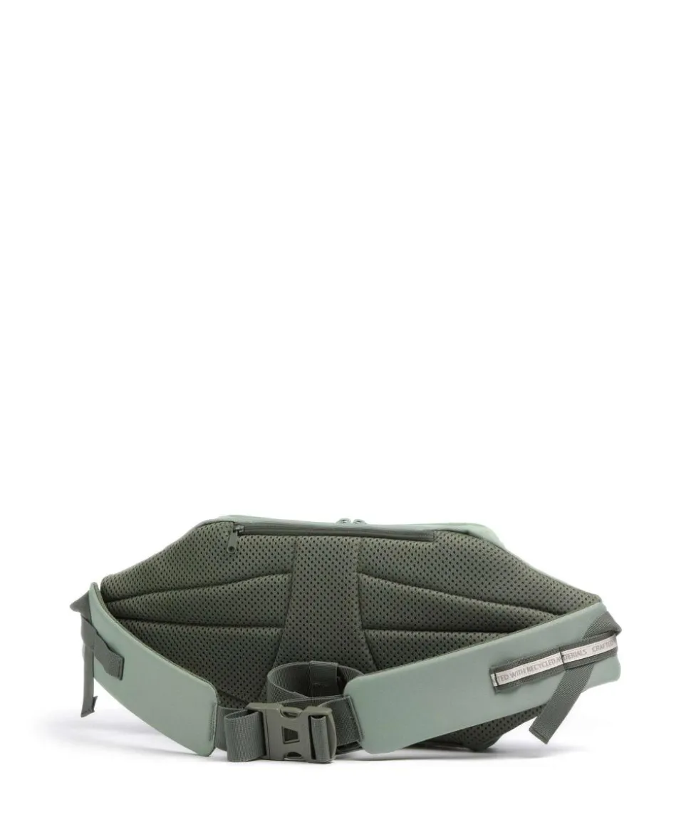 CityCross 6 Gürteltasche recyceltes Polyamid hellgrün