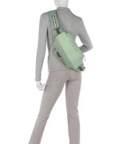 CityCross 6 Gürteltasche recyceltes Polyamid hellgrün