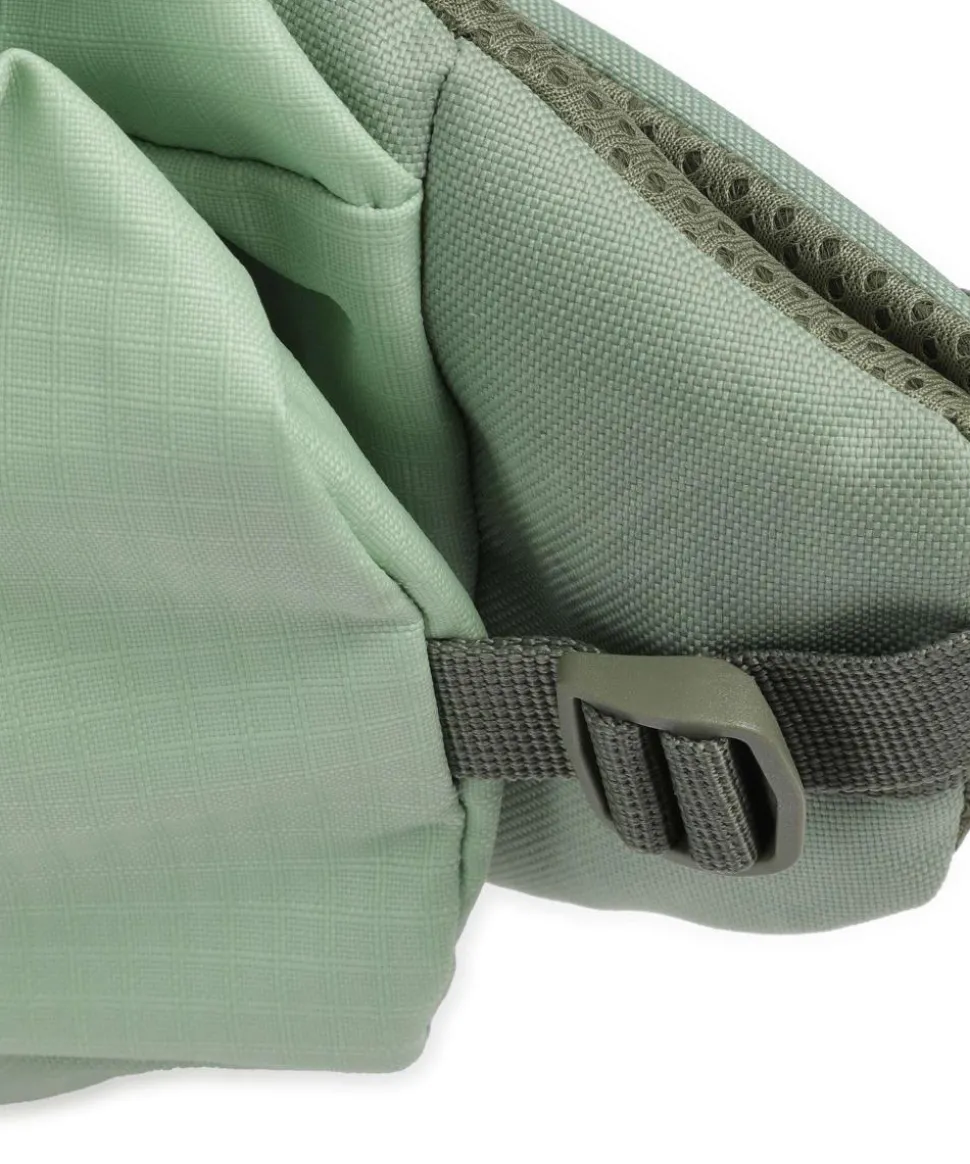 CityCross 6 Gürteltasche recyceltes Polyamid hellgrün