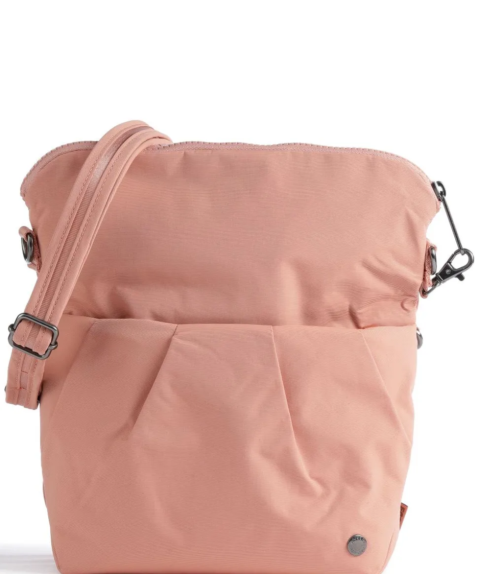 Citysafe CX convertible Umhängetasche Nylon altrosa