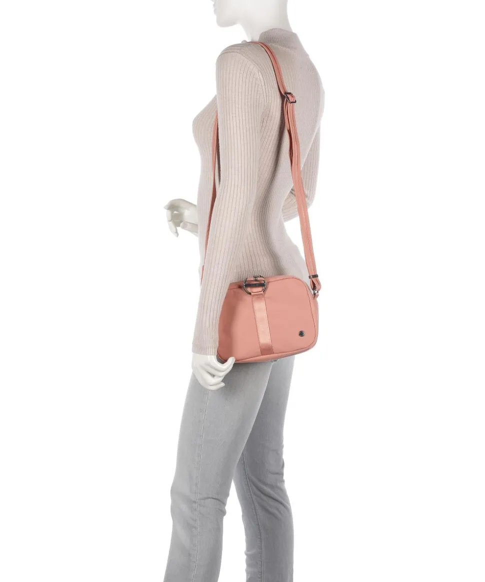 Citysafe CX square Umhängetasche Nylon altrosa