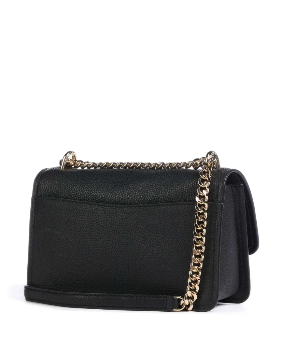 Claire Large Schultertasche genarbtes Rindsleder schwarz