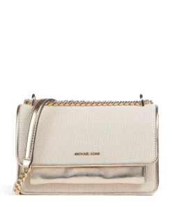 Claire Schultertasche Canvas gold