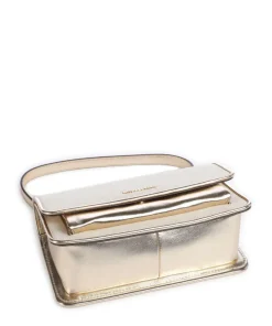 Claire Schultertasche Canvas gold