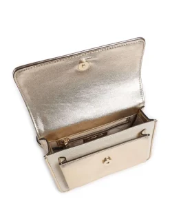 Claire Schultertasche Canvas gold