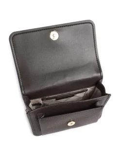 Claire Small Schultertasche genarbtes Rindsleder dunkelbraun