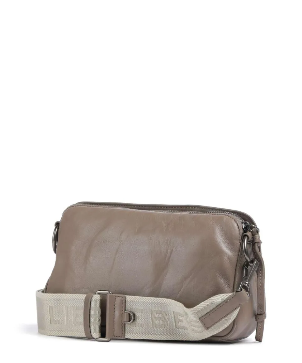 Clarice Sheep Natural M Umhängetasche Schafsleder taupe