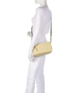 Clarice Sheep Natural Umhängetasche Schafsleder vanillegelb