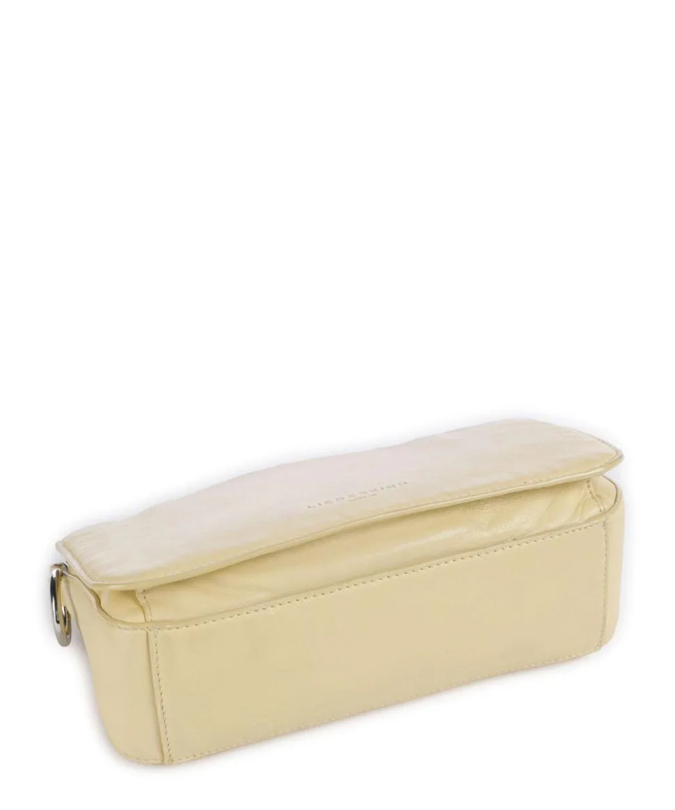 Clarice Sheep Natural Umhängetasche Schafsleder vanillegelb