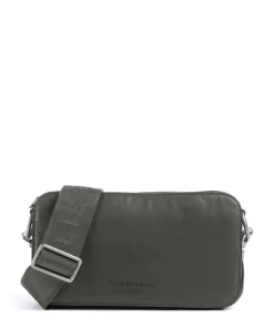 Clarice Sheep Natural Umhängetasche Schafsleder dunkelgrün