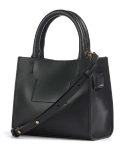 Clary Umhängetasche fein genarbtes Rindsleder schwarz