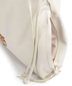 Classic Slouchy Bucket bag fein genarbtes Rindsleder creme