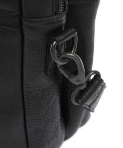Clean Aktentasche 15″ Leder schwarz
