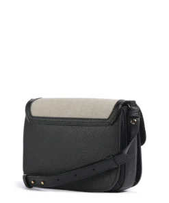 C-Me Umhängetasche Canvas natur/schwarz