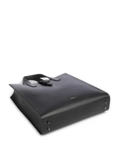 Cocco Touch Handtasche fein genarbtes Rindsleder schwarz