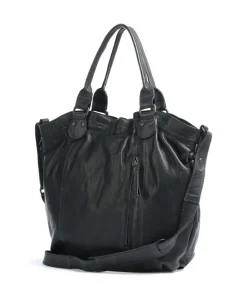 Coffee Klatsch Susan Shopper genarbtes Leder dunkelgrün