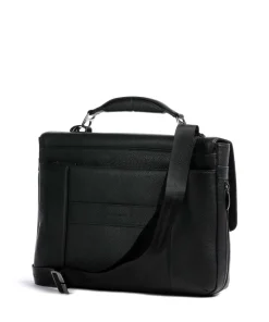 Collezione Modus Restyling Aktentasche 15″ genarbtes Rindsleder schwarz