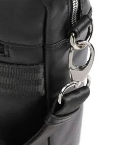 Comet Aktentasche 13″ fein genarbtes Rindsleder schwarz