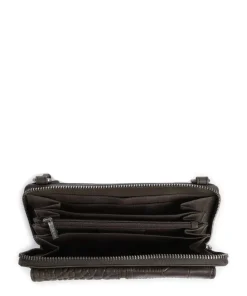 Cool Colbie Geldbörse geprägtes Leder dunkelgrün