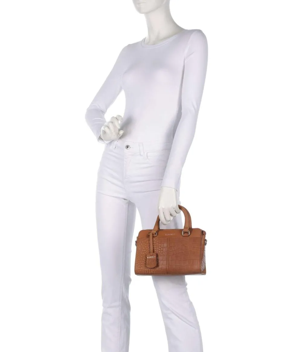 Cool Colbie Handtasche geprägtes Leder cognac