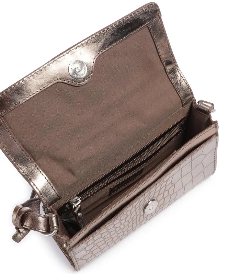 Cool Colbie Umhängetasche geprägtes Leder hellbraun