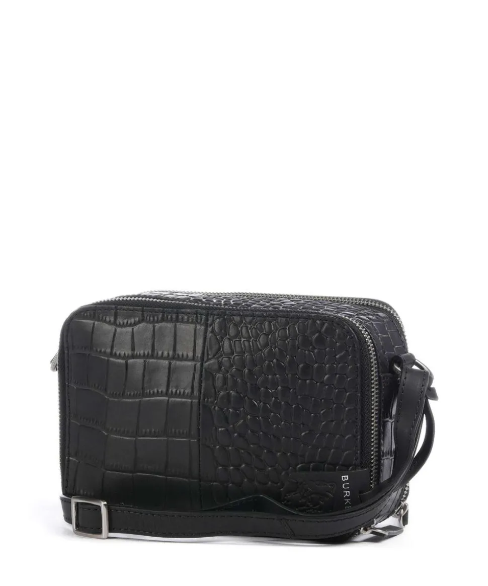 Cool Colbie Umhängetasche geprägtes Leder schwarz