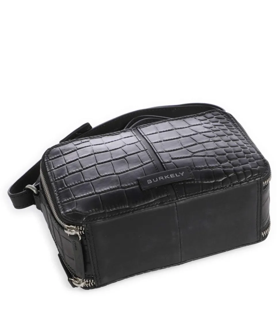 Cool Colbie Umhängetasche geprägtes Leder schwarz