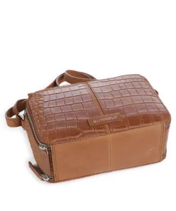 Cool Colbie Umhängetasche geprägtes Leder cognac