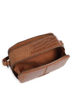 Cool Colbie Umhängetasche geprägtes Leder cognac